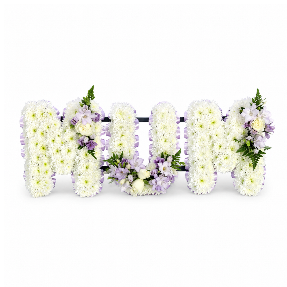 White Chrysanthemum MUM Tribute