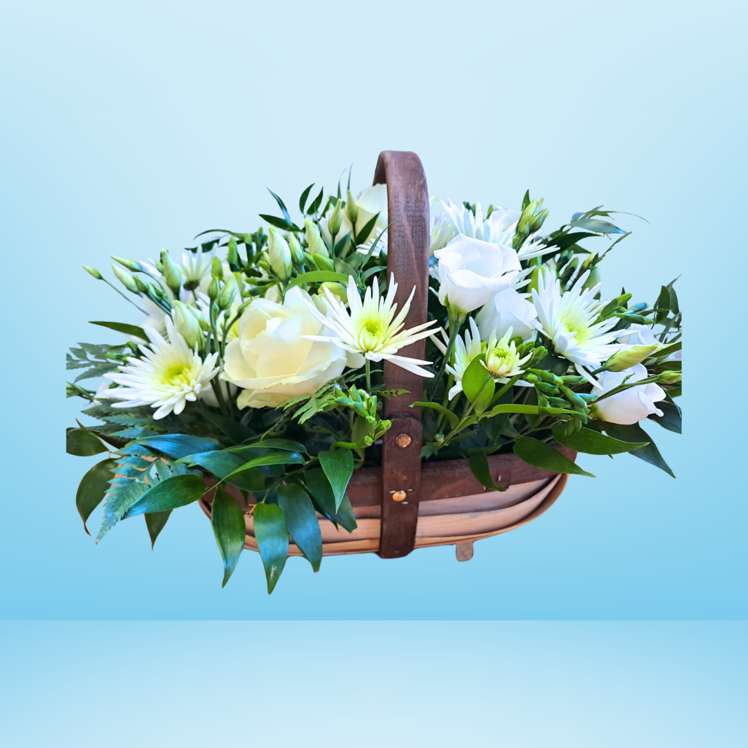Trug Basket Arrangement
