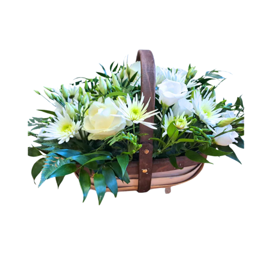 Trug Basket Arrangement