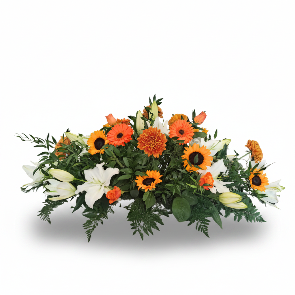 Sunrise to Sunset Casket Spray