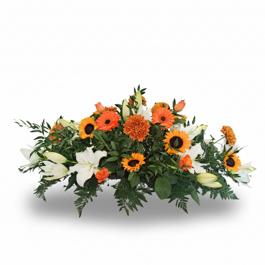 Sunrise to Sunset Casket Spray