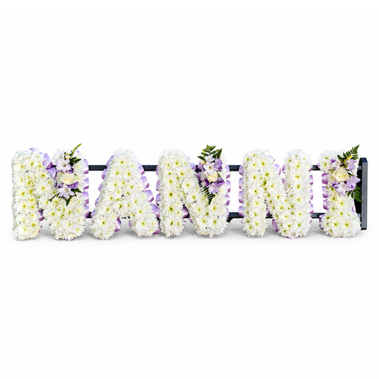 White Chrysanthemum NANNI Tribute