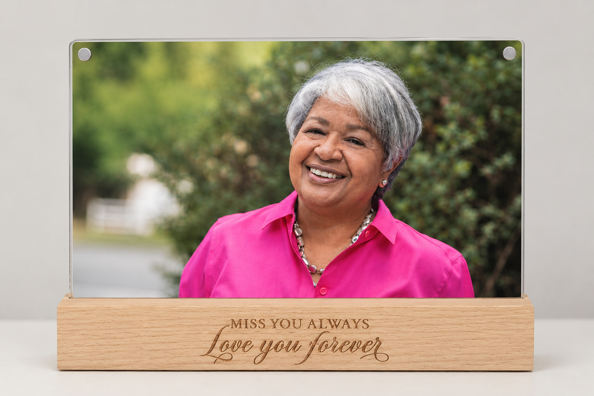 Memorial Photo Frame – Miss You Always, Love You Forever